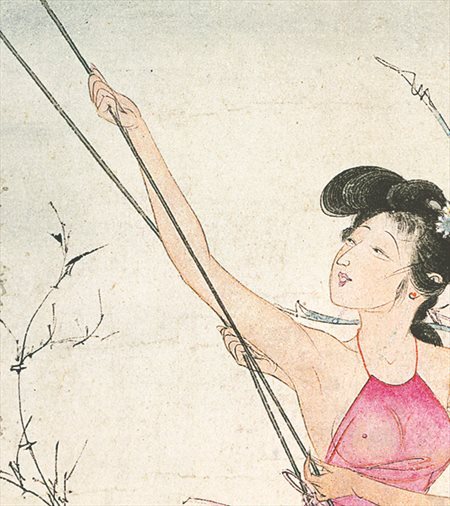湘西-胡也佛的仕女画和最知名的金瓶梅秘戏图